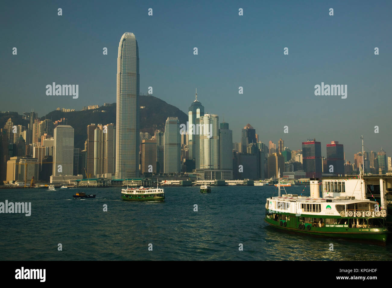 CHINA, Hong Kong. Central Hong Kong and Two International Financial ...