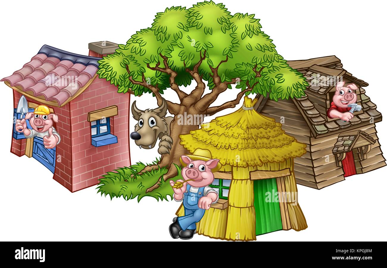 3 Little Pigs Wolf Version