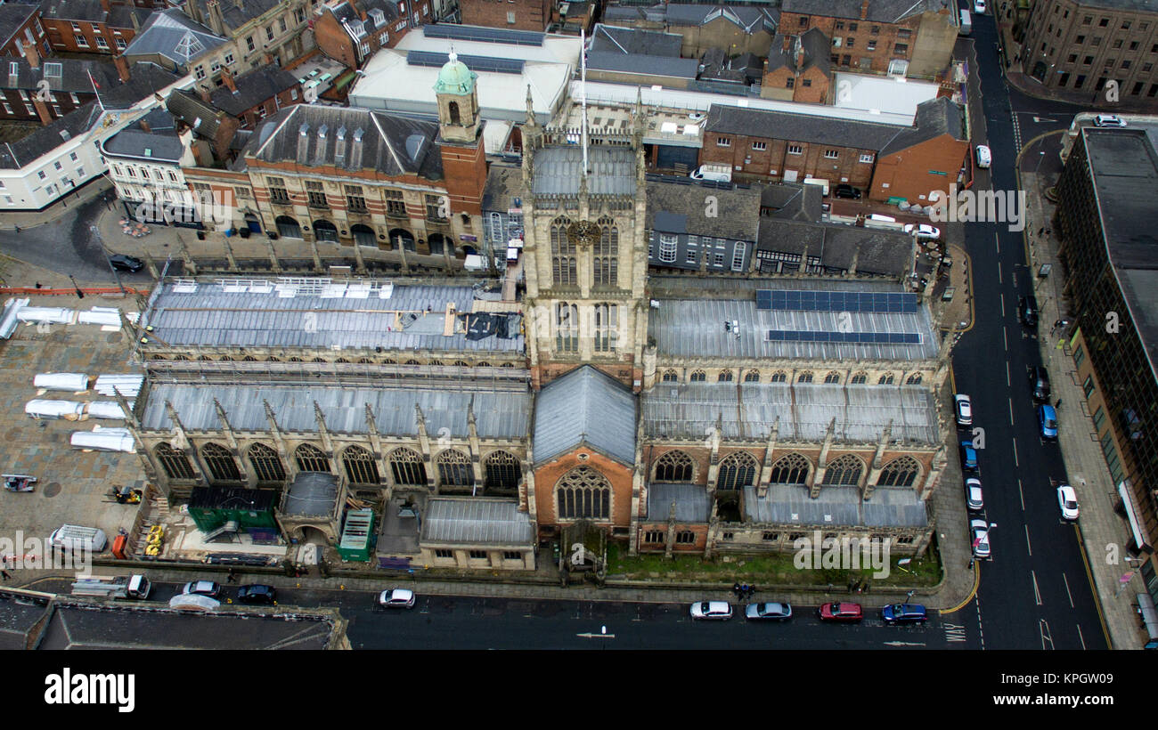 Hull Minster, Holy Trinity Church, Market Place, Kingston Upon Hull, East yorkshire Stock Photo