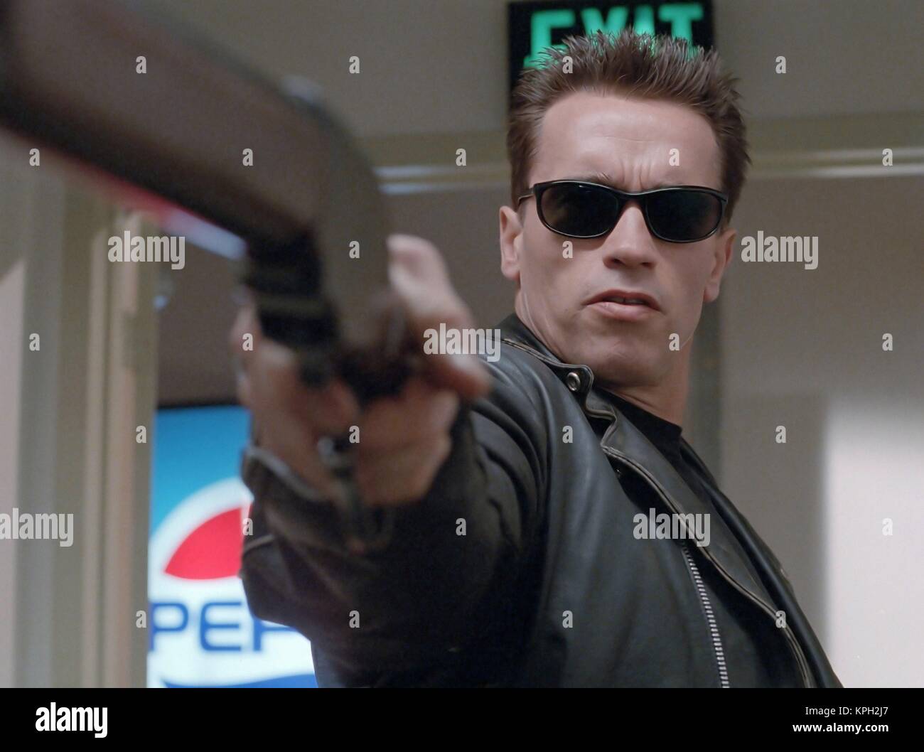 Terminator II: Judgment Day  Year : 1991 USA Director : James Cameron Arnold Schwarzenegger Stock Photo