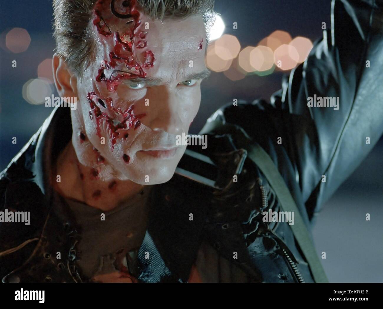 Terminator II: Judgment Day  Year : 1991 USA Director : James Cameron Arnold Schwarzenegger Stock Photo
