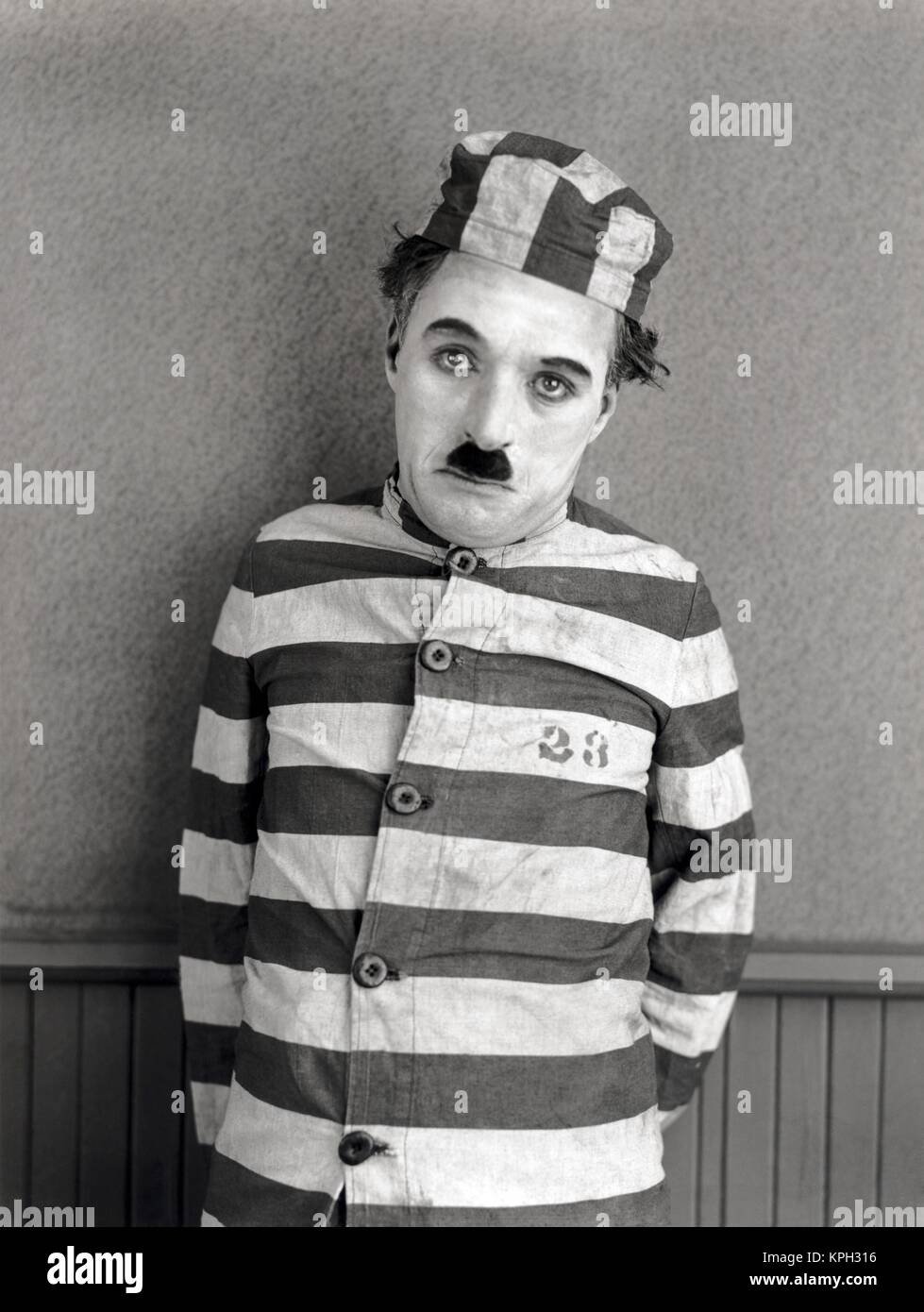 The Adventurer  Year : 1917 USA Director : Charles Chaplin Charlie Chaplin Stock Photo