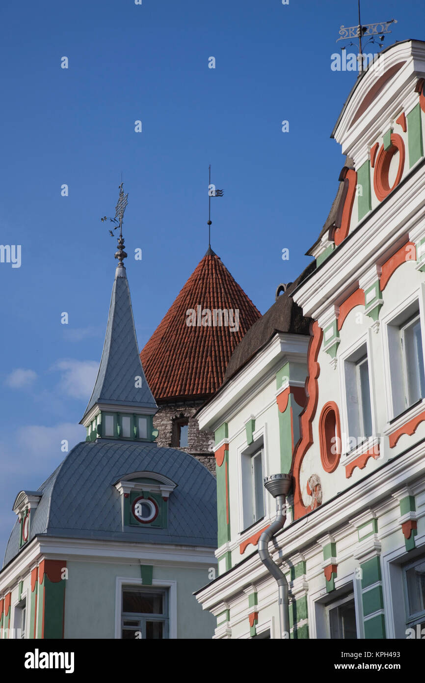 Estonia, Tallinn, Old Town, Estonian Filmmakers Union building, Uus ...