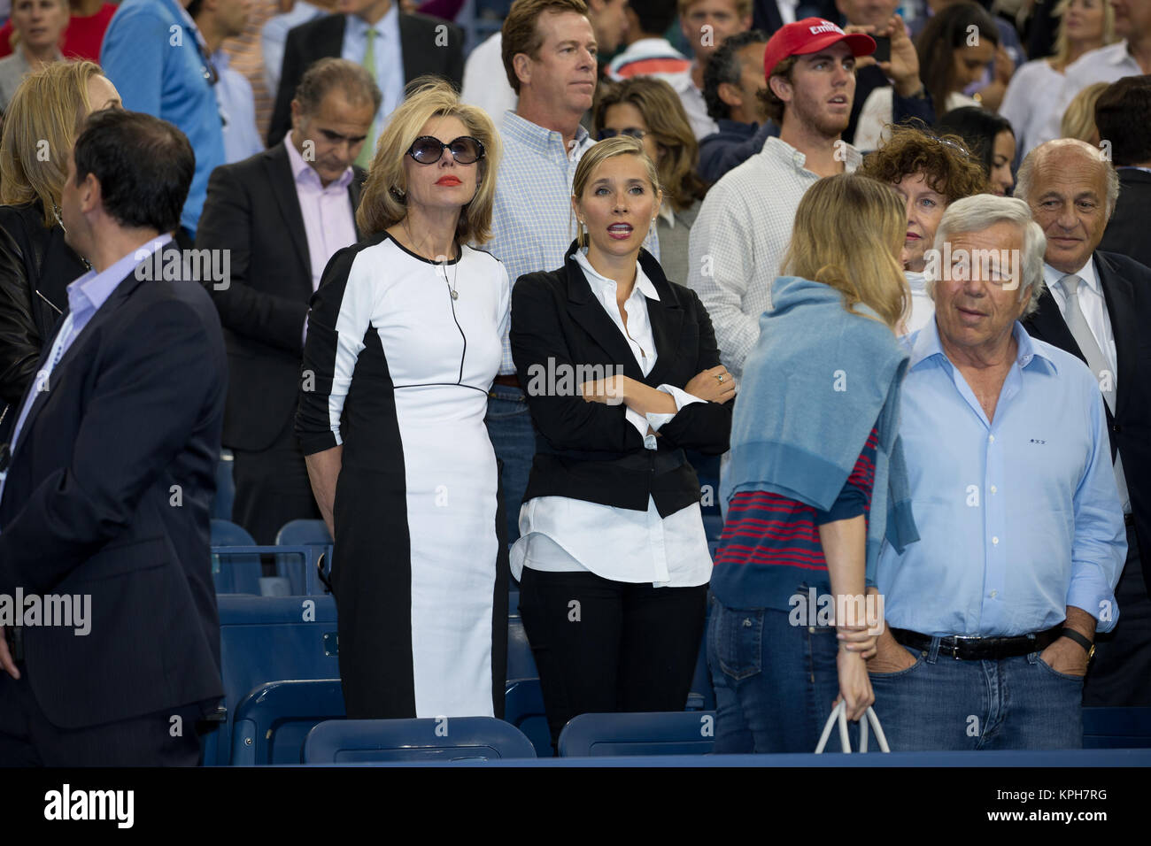 FLUSHING NY- SEPTEMBER 08: Christine Baranski, Ricki Noel Lander