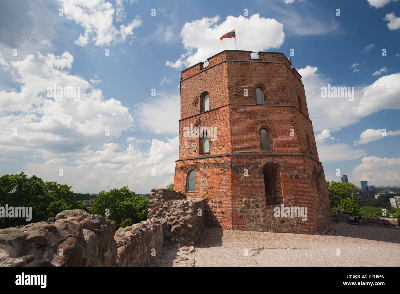 Lithuania Vilnius Gediminas Hill Gedimino Tower Stock Photo Alamy lithuania-vilnius-gediminas-hill-gedimino-tower-stock-photo-alamy