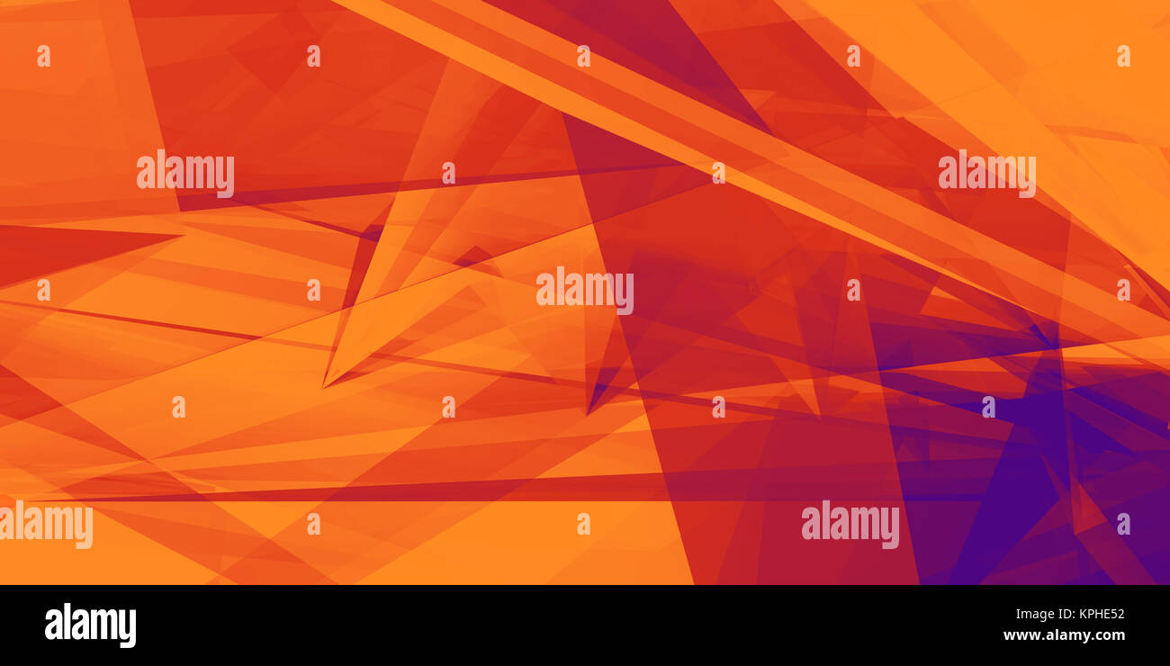 Orange Purple Abstract Background for Design as Polygon Pattern Stock ...