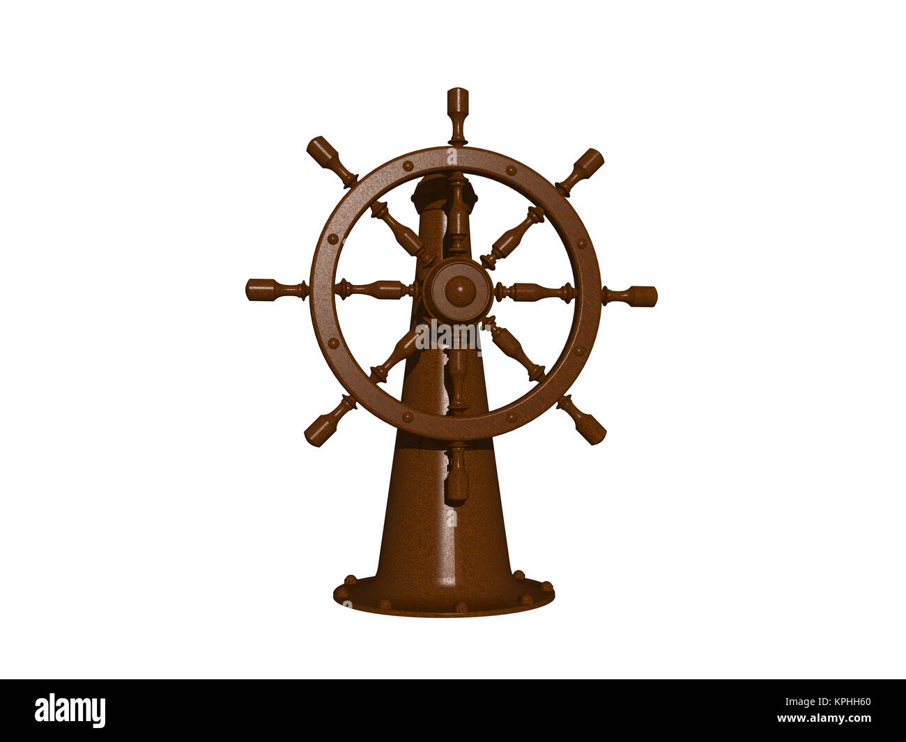 exempted ship steering Stock Photo Alamy