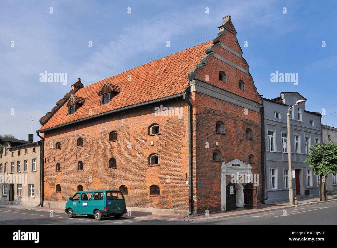 Museum Gate Chelminska in Brodnica, town in KuyaviaPomerania