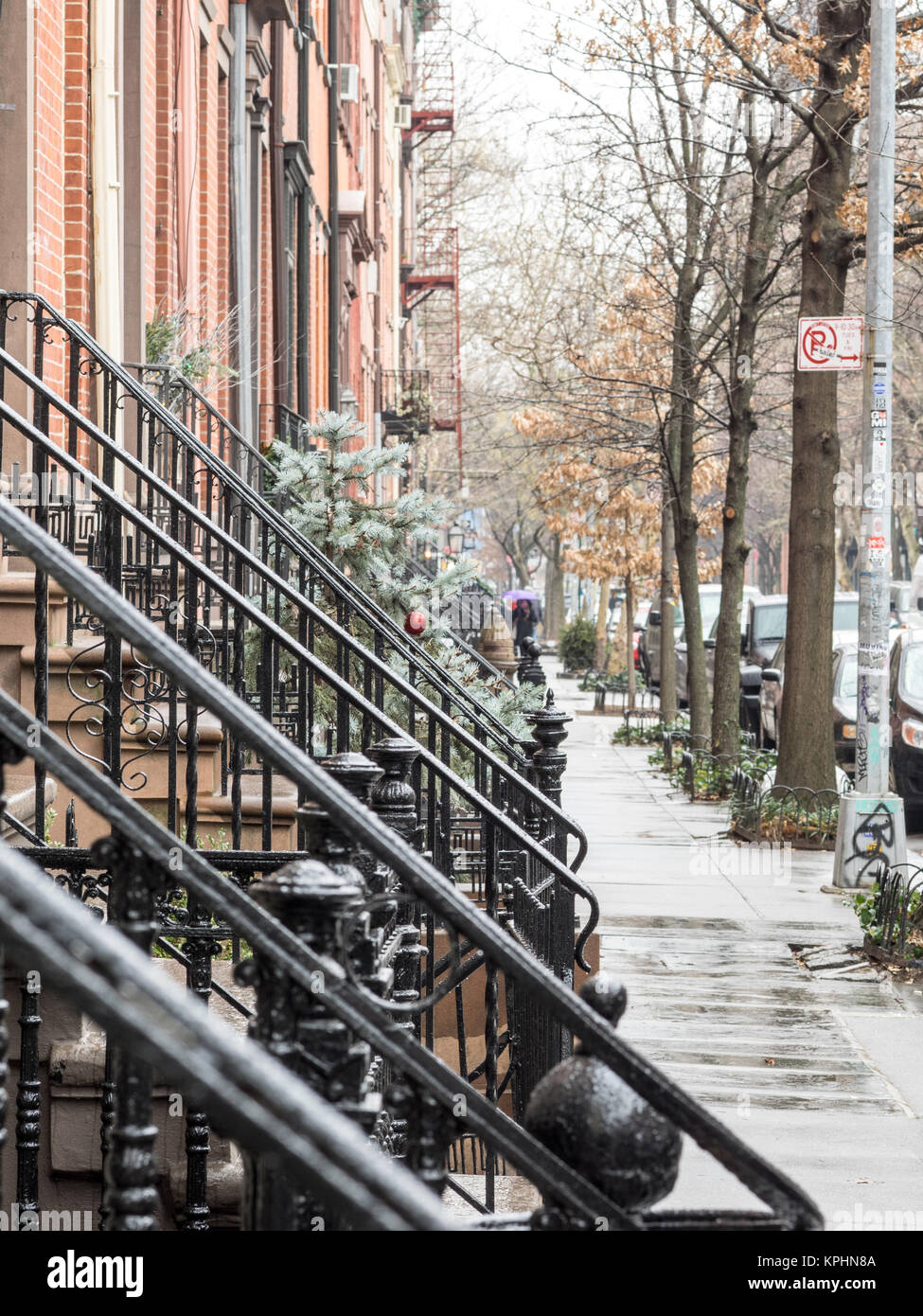 Apartment building entrances in Chelsea, New York City Stock Photo Alamy