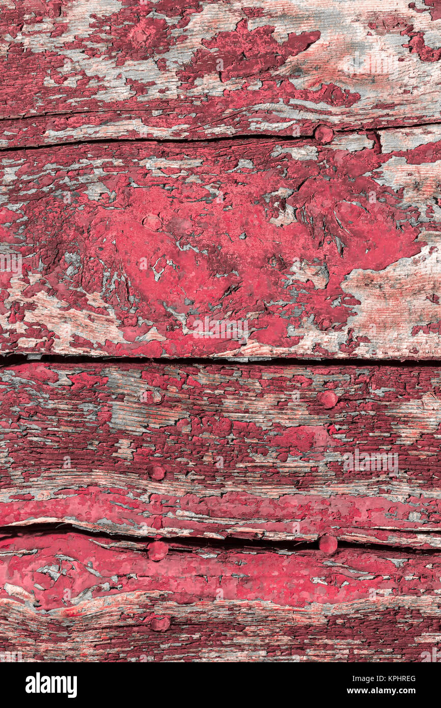 Color-Peel wood texture Stock Photo