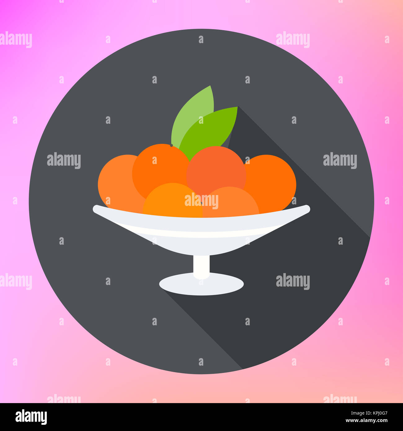 mandarin orange citrus in plate Stock Photo Alamy