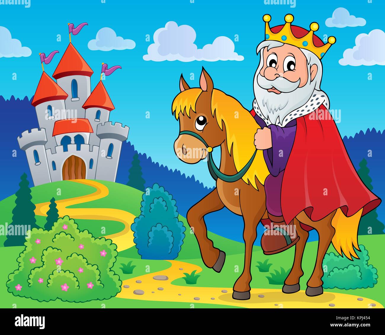King on horse hires stock photography and images Alamy