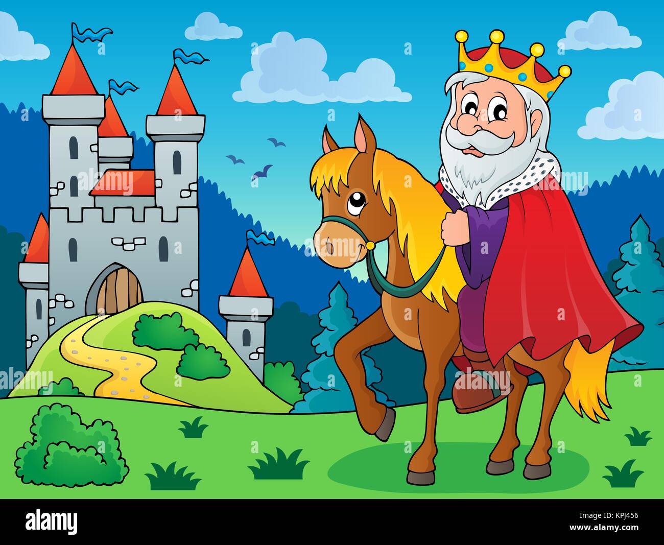 King on horse hires stock photography and images Alamy