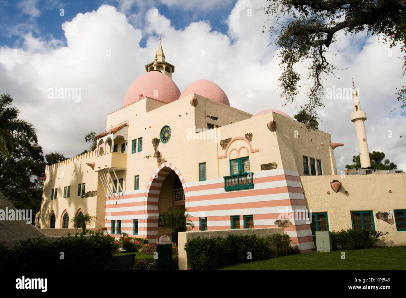 USA, Florida, Miami Area, OpaLocka Arabic Themed OpaLocka City Hall