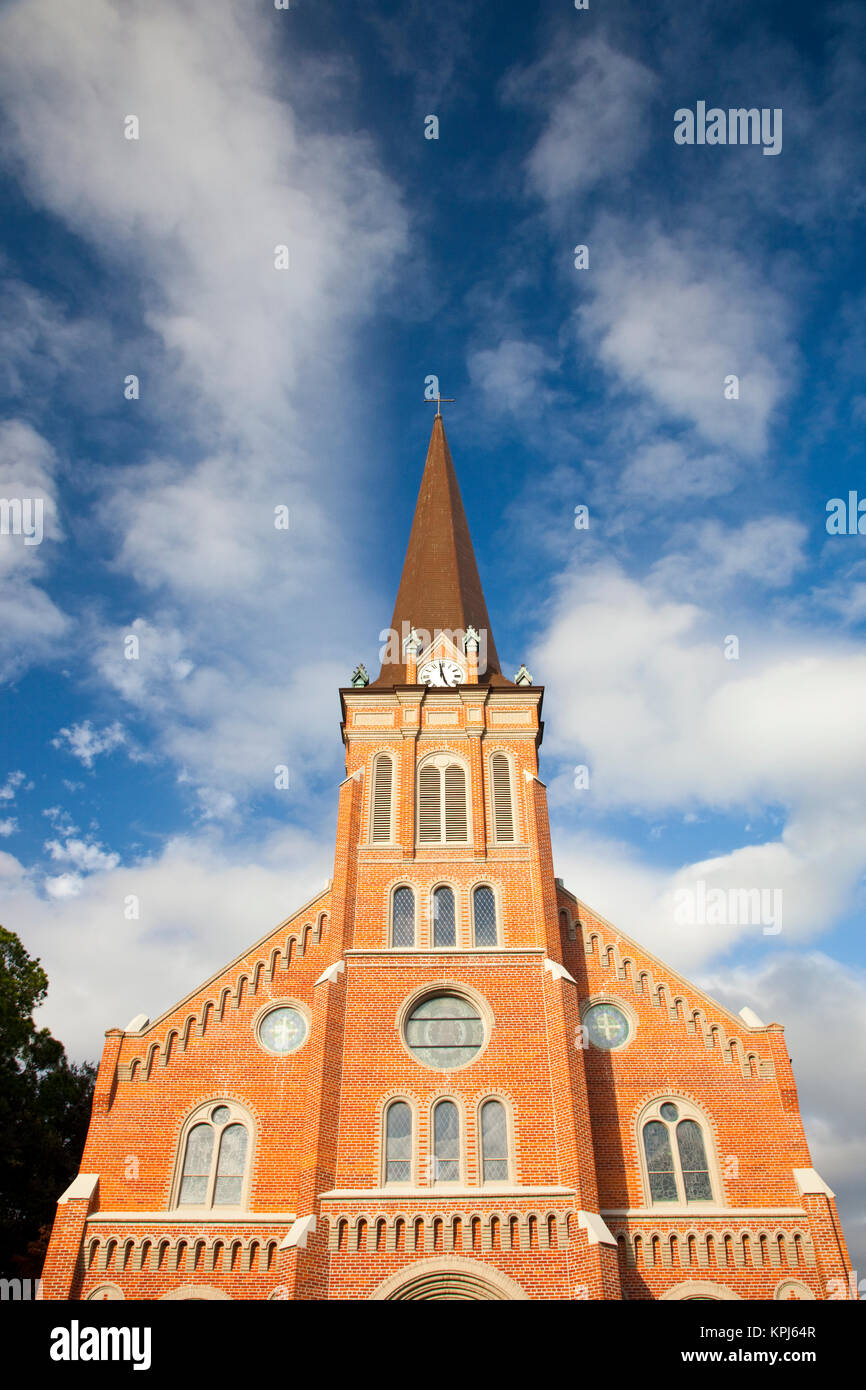 USA, Louisiana, Abbeville. St. Mary Magdalen Church, B. 1910 Stock ...