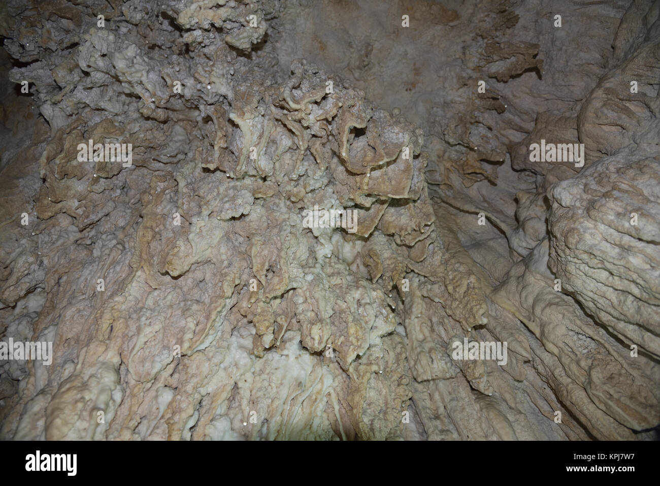 Way through Limestone caves, Baratang island, Andaman Islands, India Stock Photo