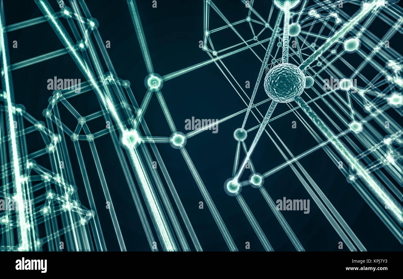 Science Molecule DNA Model Structure Stock Photo - Alamy