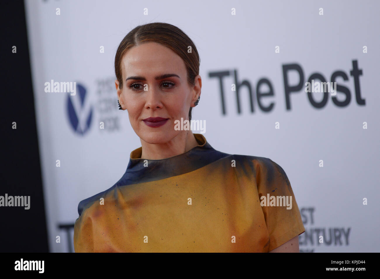 Sarah Paulson arrives at 'The Post' Washington, DC Premiere at The