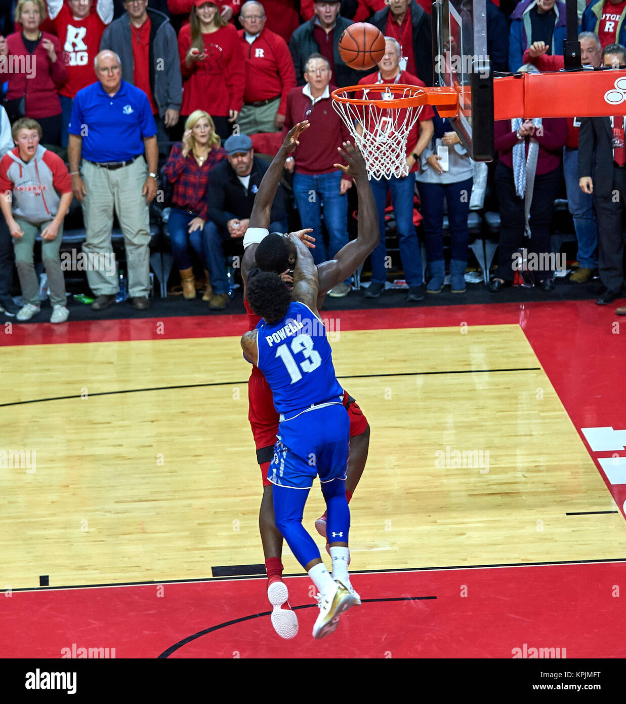 thumbnail image 2 of Seton Hall #13 Myles Powell Jersey Men's Adult Multicolor Tracksuit Style 2 of 4