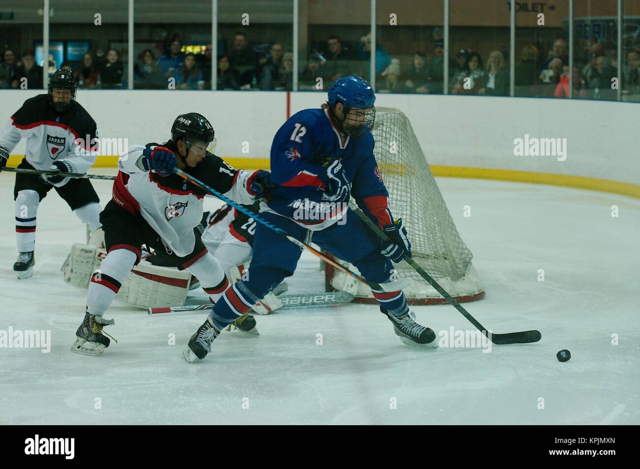 Dumfries, Scotland, 16 December 2017. Jordan Buesa of Great Britain ...