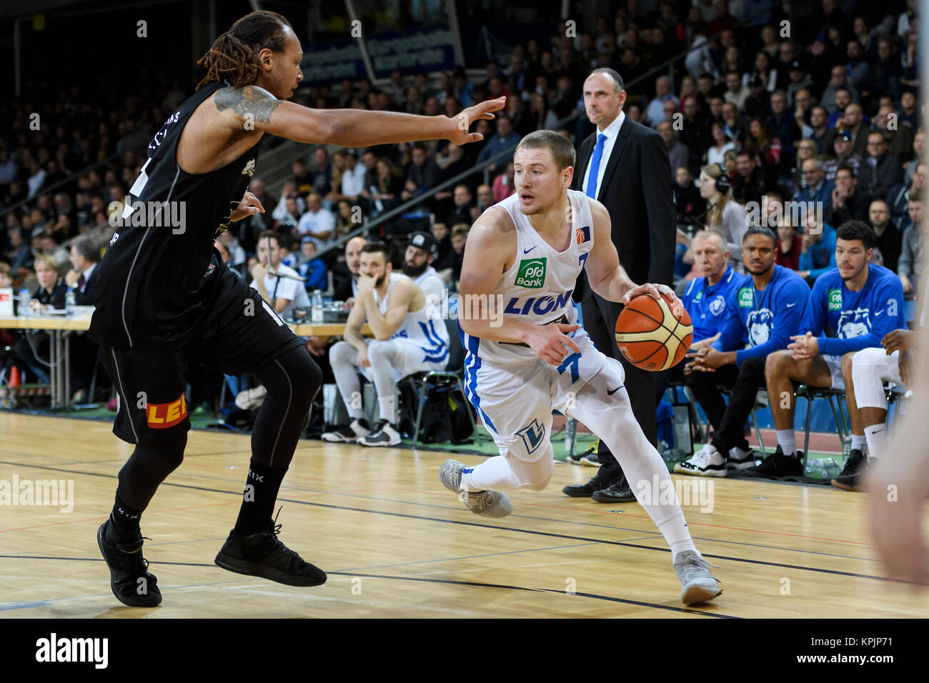 Karlsruhe, Deutschland. 16th Dec, 2017. Craig Taylor Bradshaw (Lions ...