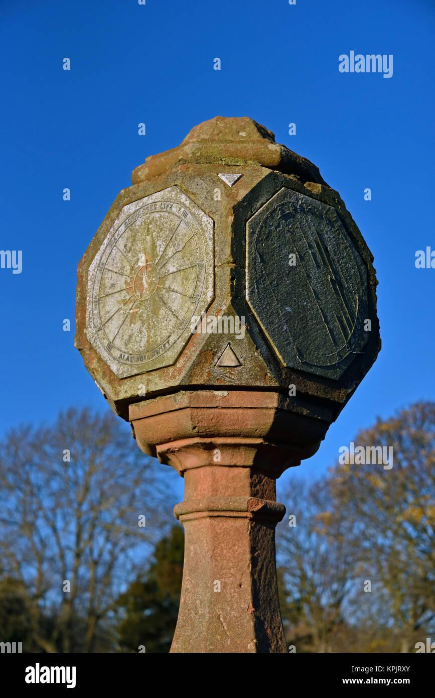 Sundial presented by Coucillor Kinloch Anderson. Inverleith Park