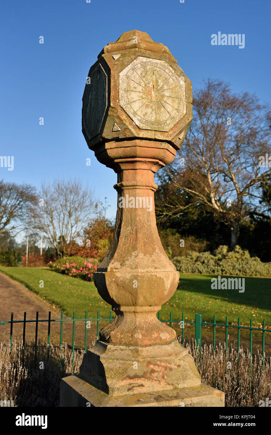 Sundial presented by Coucillor Kinloch Anderson. Inverleith Park