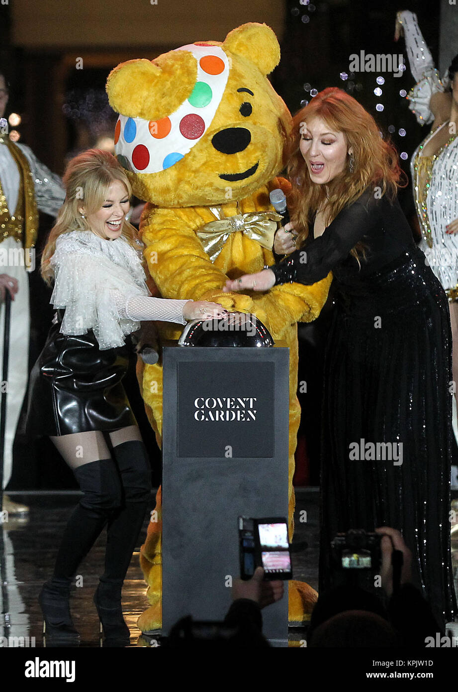 attends the Covent Garden Christmas Lights turn on  Featuring: Kylie Minogue and Charlotte Tilbury turn on the lights Where: London, United Kingdom When: 14 Nov 2017 Credit: Danny Martindale/WENN Stock Photo