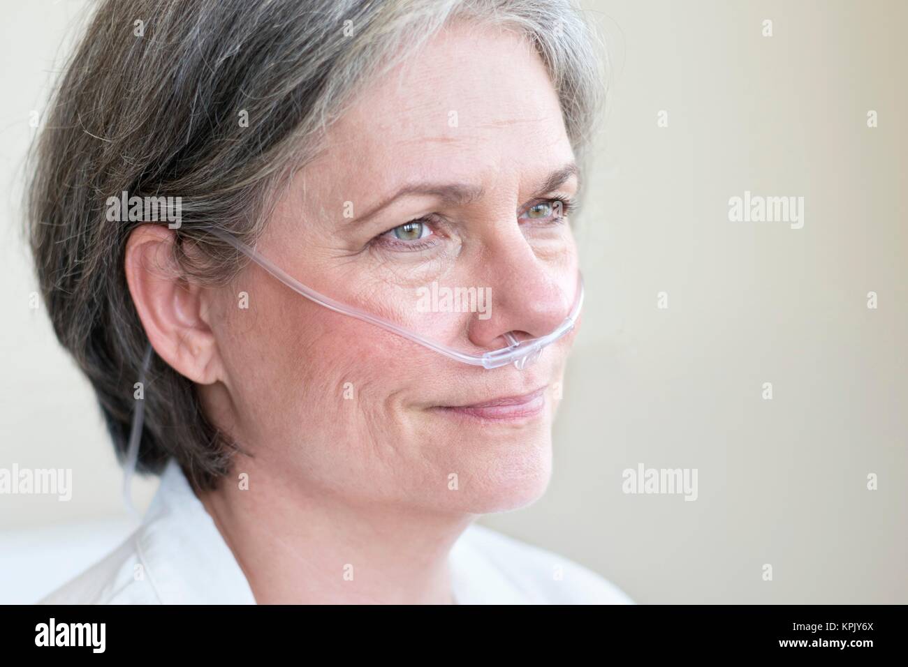 Nasal Cannula Oxygen Stock Photos & Nasal Cannula Oxygen Stock Images