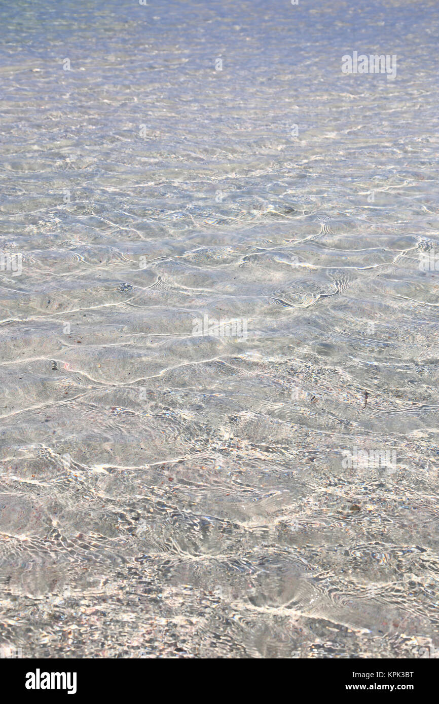 Clear transparent water background with ripples Stock Photo - Alamy