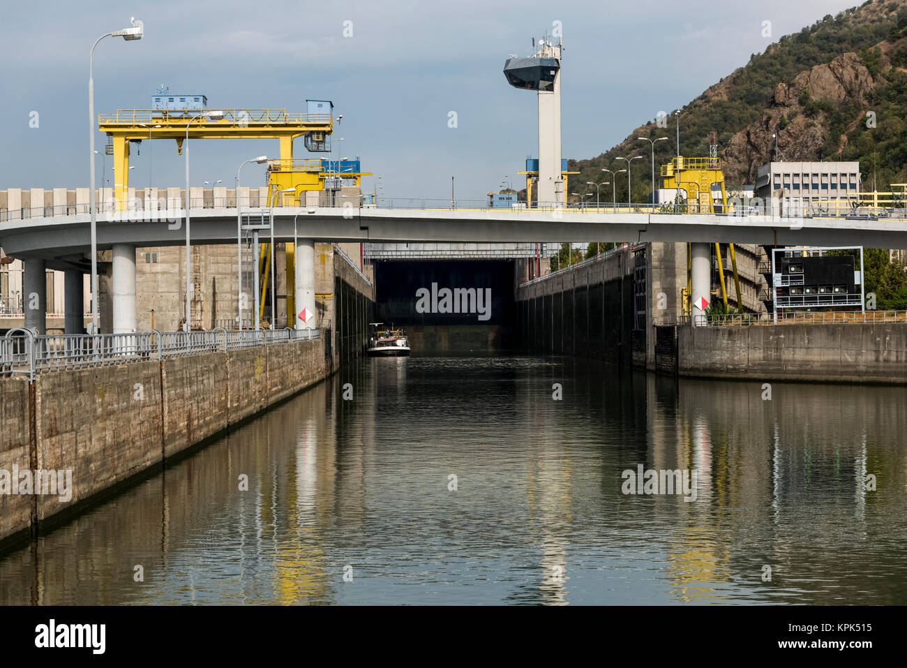 Iron Gate, Hydroelectric Power Station, the largest dam on the Danube