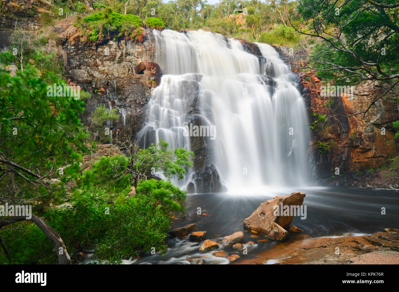 MacKenzie Falls, Grampians National Park (Gariwerd), Victoria, Australia Stock Photo