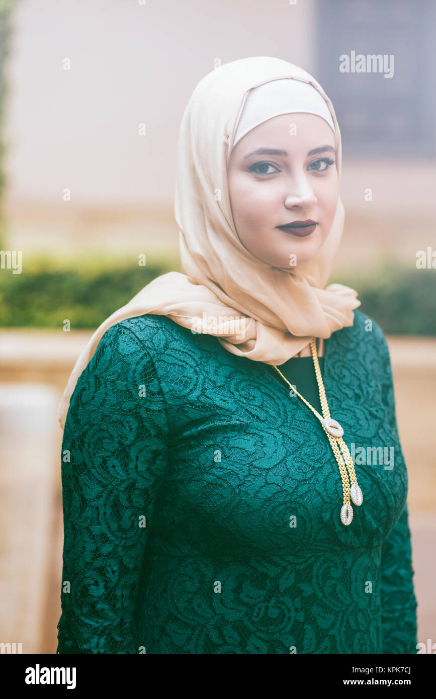 Muslim Woman In Hijab