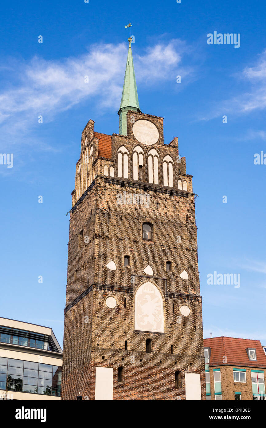 the kröpeliner tor in rostock Stock Photo Alamy