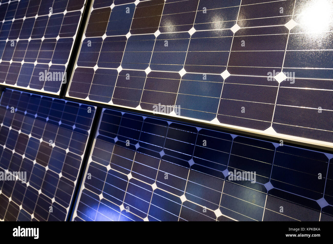 Solar panel texture close up Stock Photo - Alamy