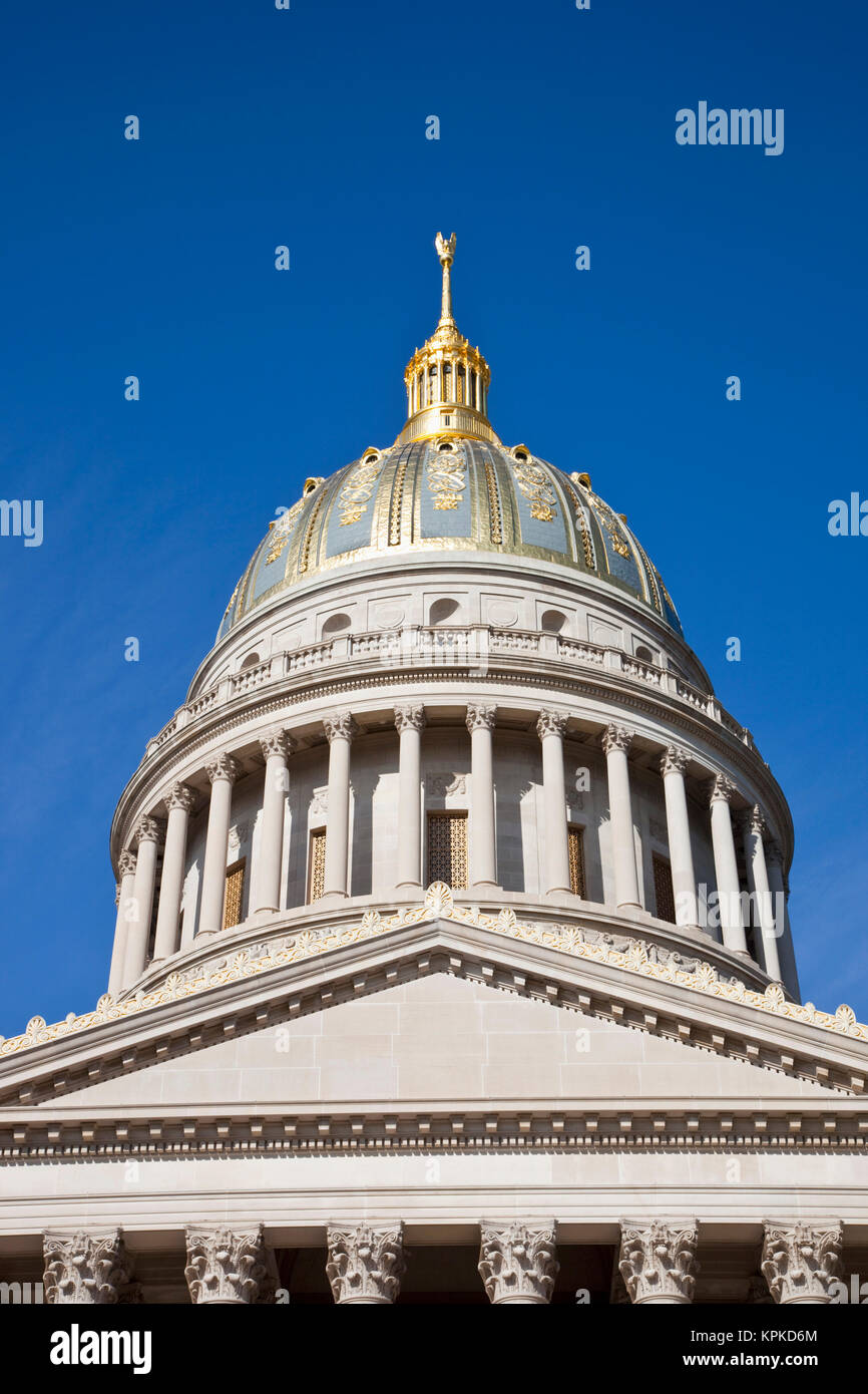 West Virginia State Capitol, Charleston, West Virginia, USA Stock Photo