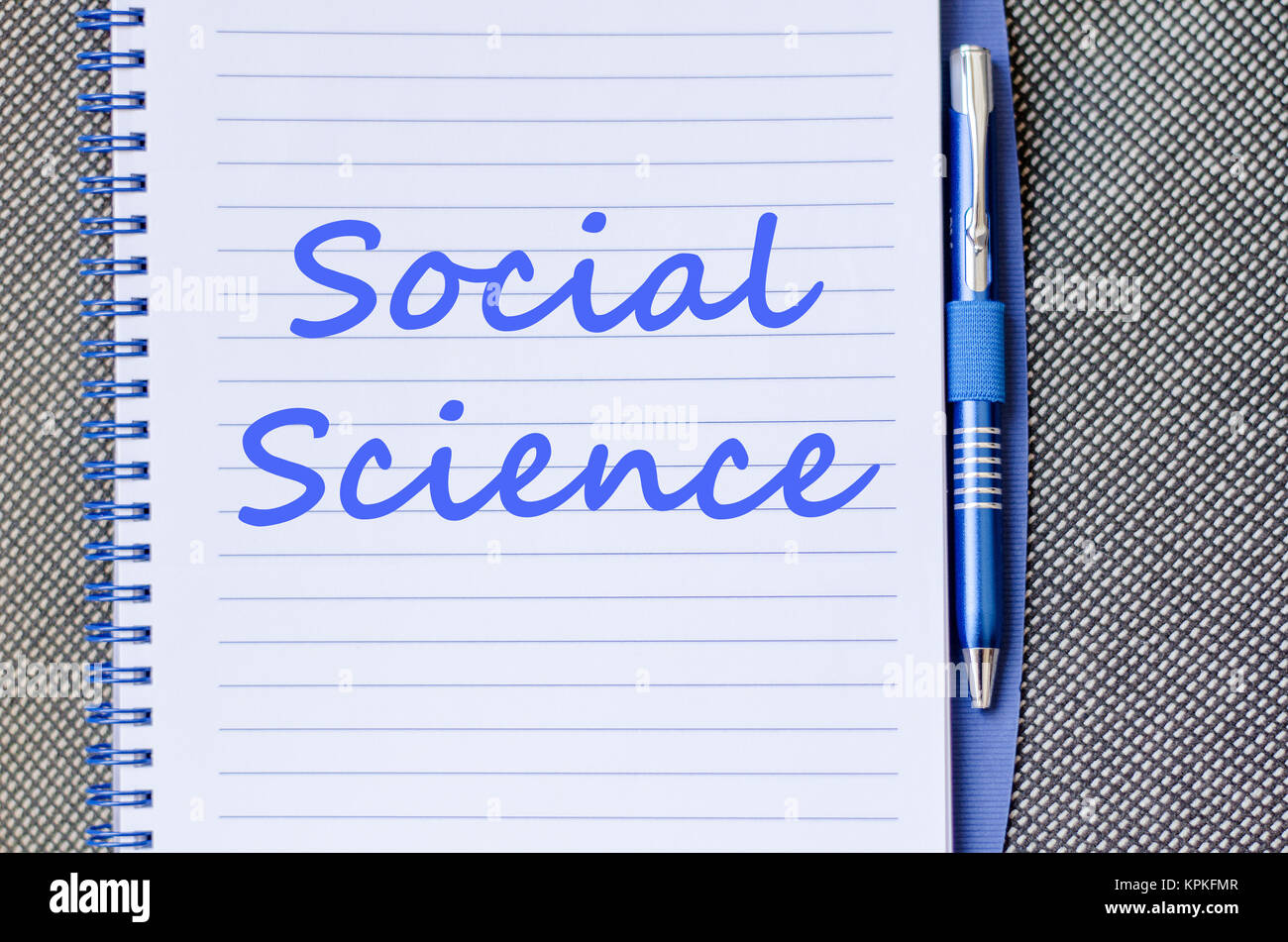 Social Science In Cursive Social science write on notebook Stock Photo - Alamy