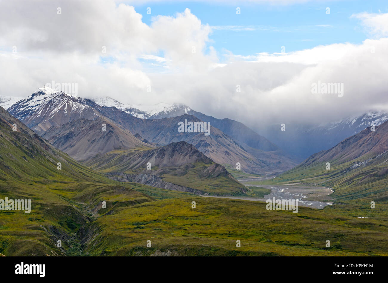 Storm Clouds over the Mountains Stock Photo - Alamy