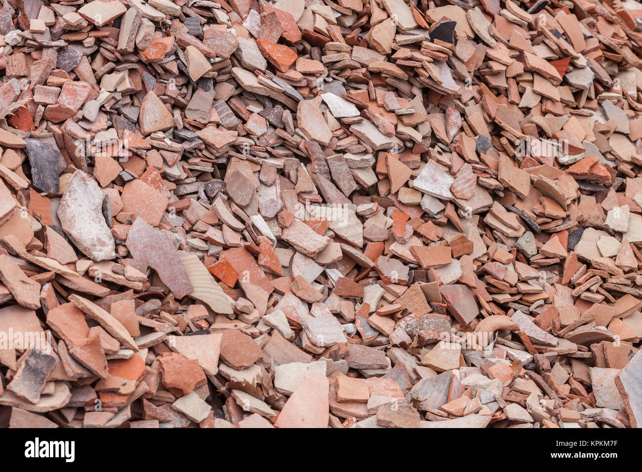 Pottery Shards at Historic Site in Turkey Stock Photo Alamy
