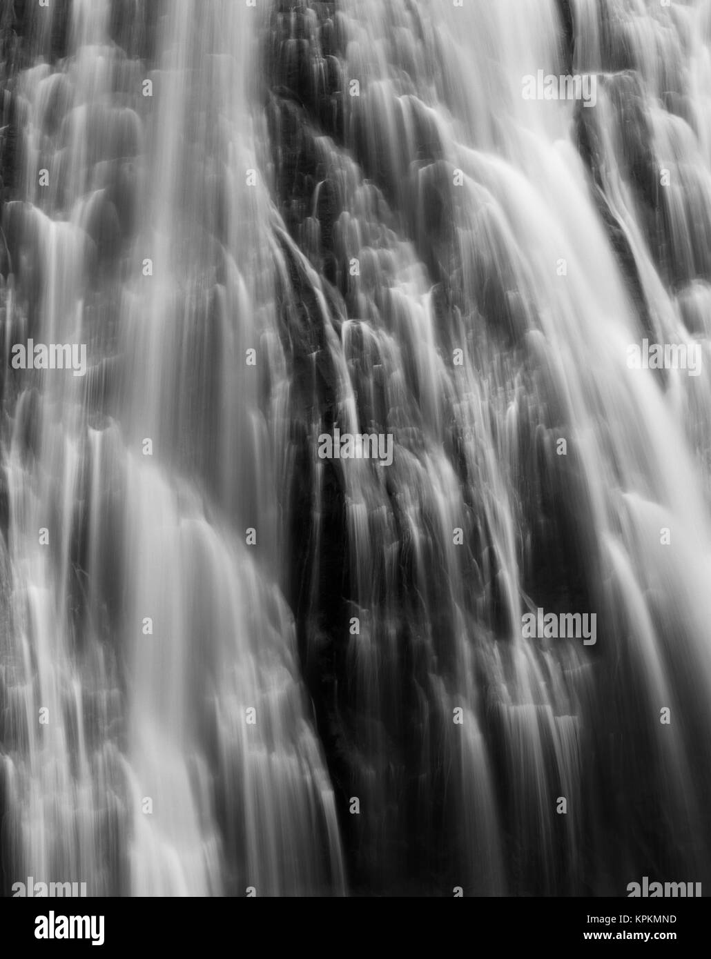 USA, Washington State, Mount Rainier National Park, View of Narada waterfall (Large format sizes available) Stock Photo