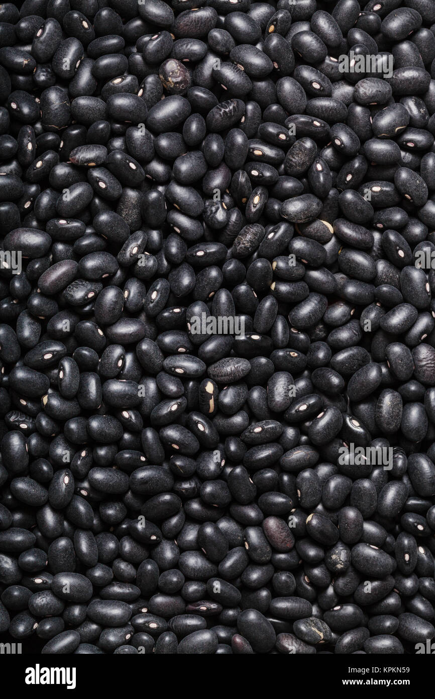 many raw Black beans Stock Photo Alamy