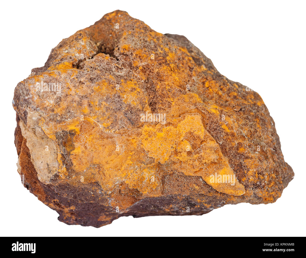 piece of limonite (iron ore) mineral stone Stock Photo - Alamy