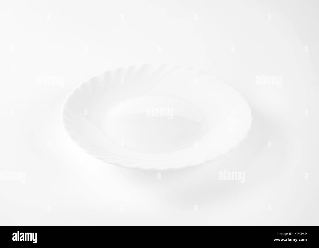 white decorative plate Stock Photo Alamy