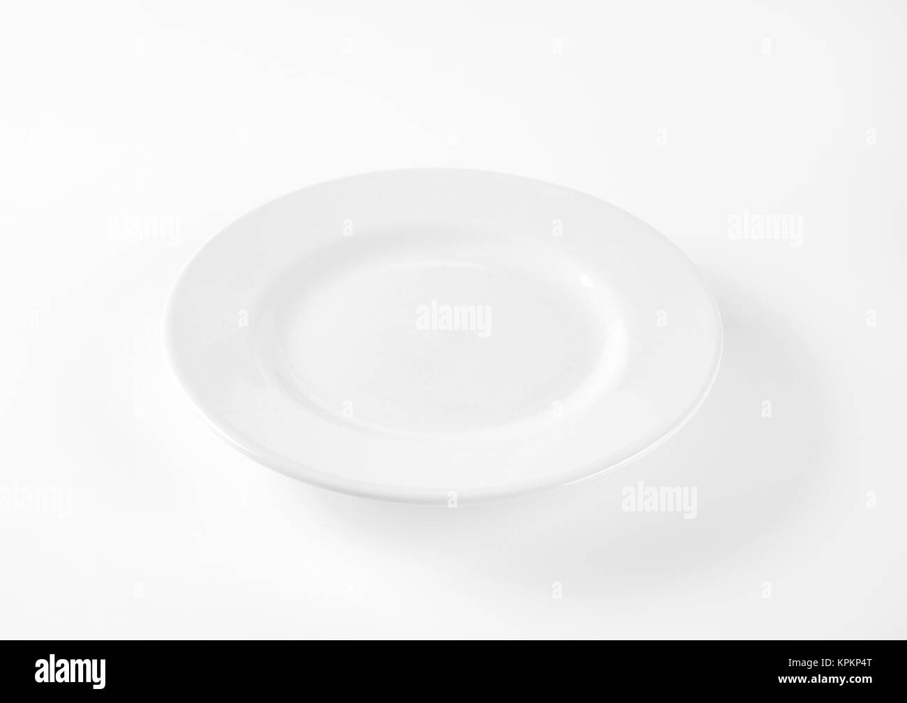 white dinner plate Stock Photo Alamy