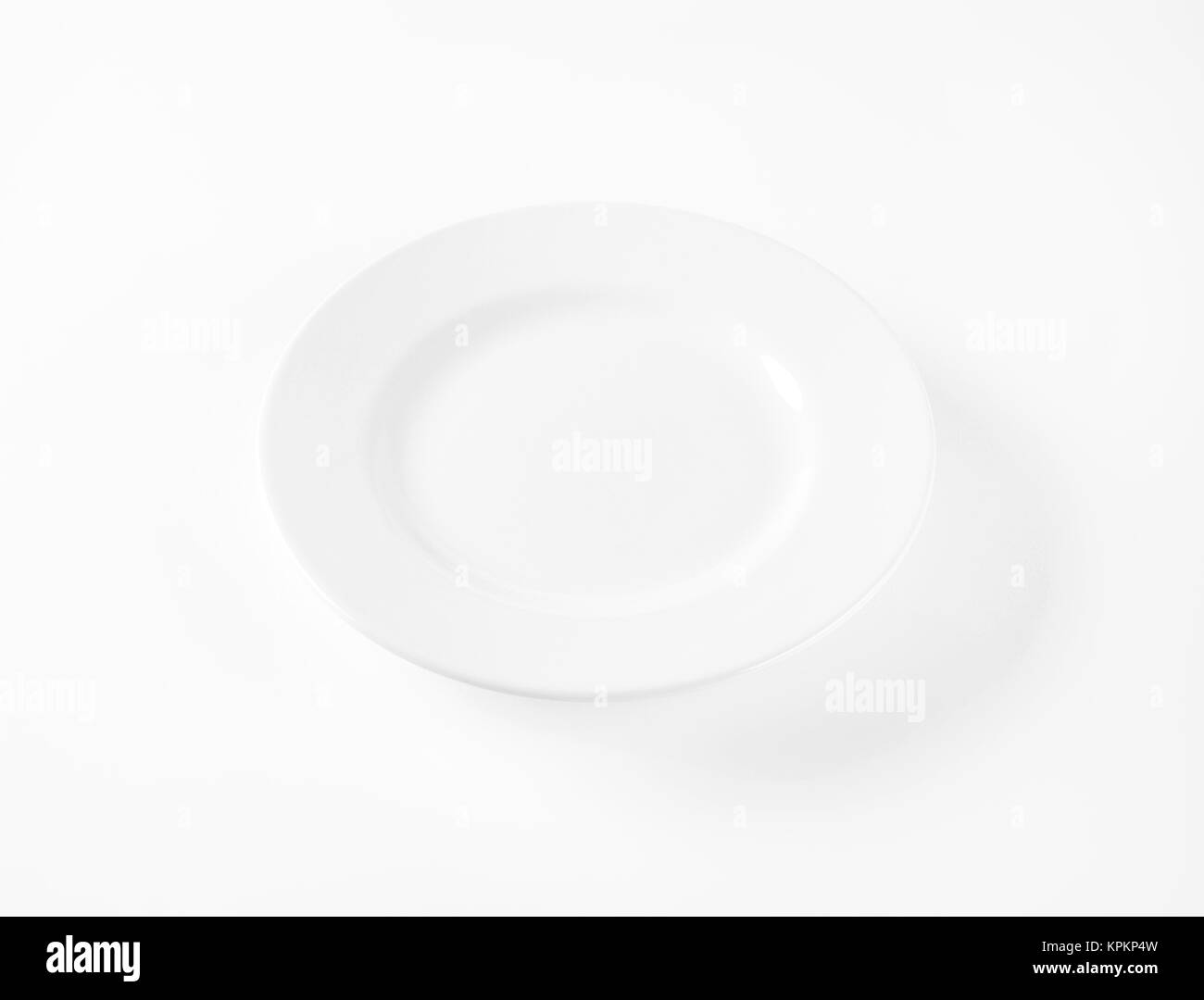 white dinner plate Stock Photo Alamy