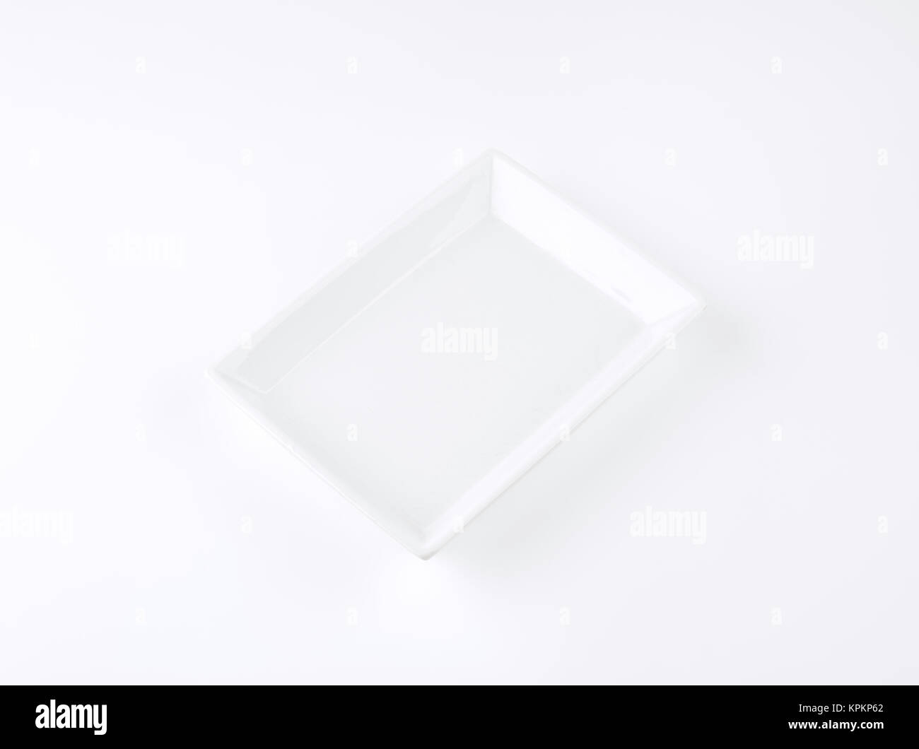 white rectangular dish Stock Photo - Alamy