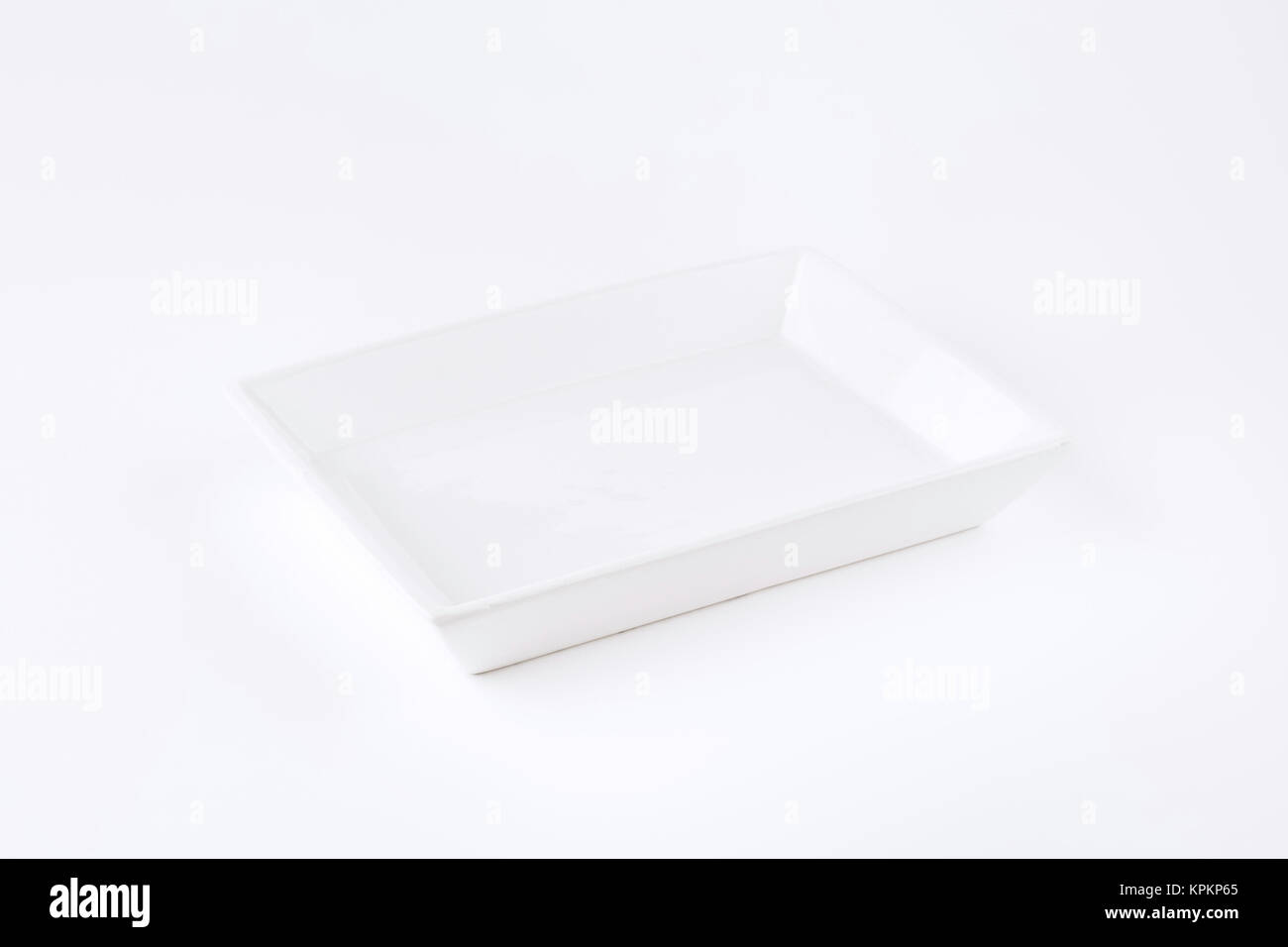 white rectangular dish Stock Photo - Alamy