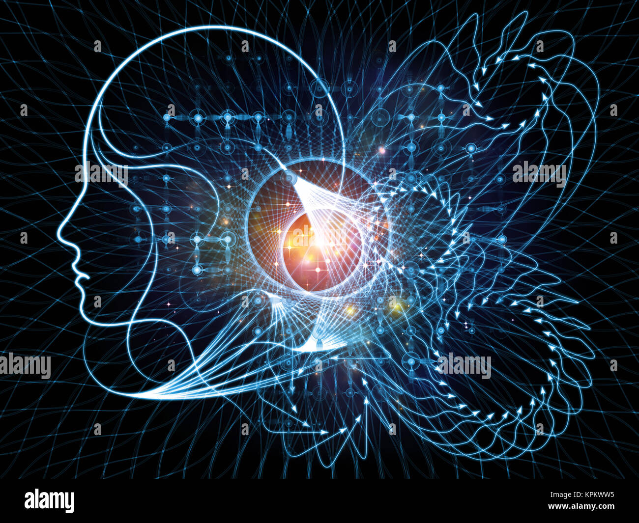 Energy of Inner Logic Stock Photo - Alamy