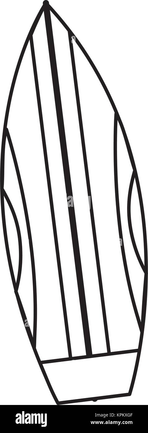 Isolated surfboard design Stock Vector Image & Art - Alamy