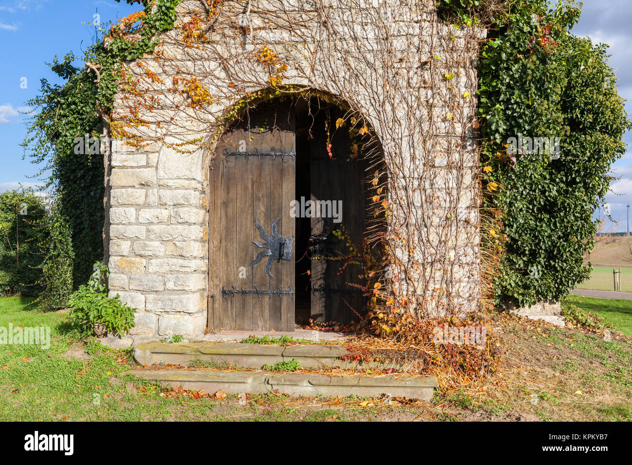 mausoleum crypt osterwieck deersheim Stock Photo